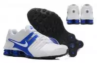 nike shox turbo 2019U chaussures jogging hommes mode hot sale blanc bleu